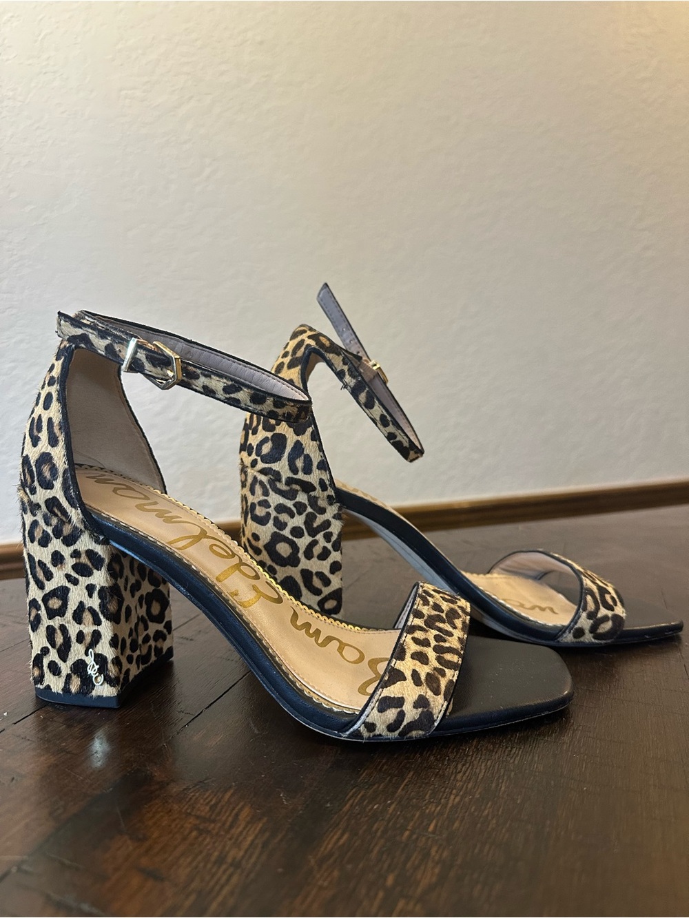 Sam Eddleman Calf Hair Heels